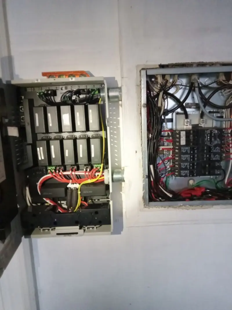 Electrical panel upgrade completed for Indoor Lighting Installation in Finley